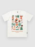 The Dudes European Fantasy Design Classic T-shirt hvid