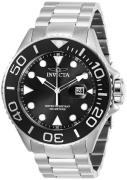 Invicta Herreur 28765 Pro Diver Sort/Stål Ø50 mm