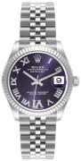 Rolex Dameur 278274-0026 Datejust 31 Lilla/Stål Ø31 mm