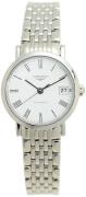 Longines Dameur L4.309.4.11.6 Elegant Hvid/Stål Ø25.5 mm