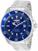 Invicta Herreur 35718 Pro Diver Blå/Stål Ø47 mm