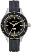 Bulova Herreur 98A266 Classic Sort/Tekstil Ø41 mm