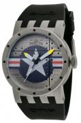 Invicta Herreur 11649 DNA Sølvfarvet/Gummi Ø46 mm