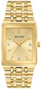 Bulova Herreur 97D120 Guld/Gul guldtonet stål