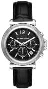 Michael Kors Dameur MK7499 Maren Sort/Læder Ø40 mm