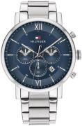 Tommy Hilfiger Herreur 1710409 Blå/Stål Ø44 mm