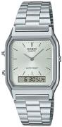 Casio AQ-230A-7AMQYES Vintage Sølvfarvet/Stål Ø29.8 mm