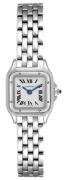 Cartier Dameur WSPN0019 Panthere De Hvid/Stål 25x19 mm