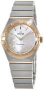 Omega Dameur 131.20.28.60.05.002 Constellation Quartz 28Mm Hvid/18