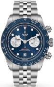 Tudor Herreur M79360B-0002 Black Bay Chrono Blå/Stål Ø41 mm