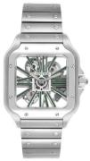 Cartier Dameur WHSA0028 Santos De Skeletskåret/Stål