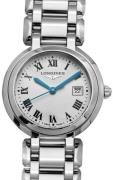 Longines Dameur L8.122.4.71.6 Primaluna Sølvfarvet/Stål Ø30 mm