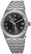 Tudor M28500-0003 Royal Sort/Stål Ø38 mm