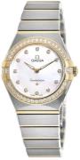 Omega Dameur 131.25.28.60.55.002 Constellation Quartz 28Mm Hvid/18