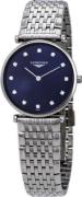 Longines Dameur L4.512.4.97.6 La Grande Classique De Blå/Stål Ø29