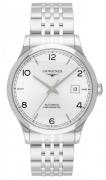 Longines Herreur L2.821.4.76.6 Record Sølvfarvet/Stål Ø40 mm