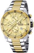 Festina Herreur F20562-1 Sport Guld/Gul guldtonet stål Ø45.5 mm