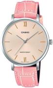 Casio Dameur LTP-VT01L-4BUDF Classic Guldfarvet/Læder Ø34 mm