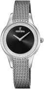 Festina Dameur F20494-3 Sort/Stål Ø30 mm