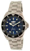 Invicta Herreur 22054 Pro Diver Blå/Stål Ø42 mm