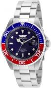 Invicta Herreur 24946 Blå/Stål Ø40 mm