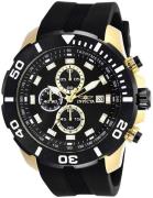 Invicta Herreur 27733 Pro Diver Sort/Gummi Ø52 mm