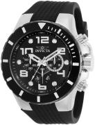 Invicta Herreur 30776 Pro Diver Sort/Gummi Ø50 mm