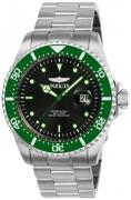 Invicta Herreur 25714 Pro Diver Sort/Stål Ø43 mm