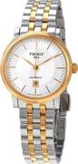 Tissot Dameur T122.207.22.031.00 Carson Sølvfarvet/Gul guldtonet