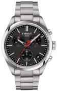 Tissot Herreur T150.417.11.051.01 Pr 100 Vuelta Sort/Stål Ø40 mm