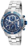 Invicta Herreur 22413 Pro Diver Blå/Stål Ø45 mm