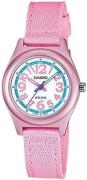 Casio Dameur LTR-19B-4B1VDF Collection Hvid/Tekstil Ø33 mm
