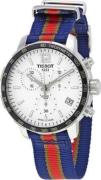 Tissot Herreur T095.417.17.037.21 Quickster Hvid/Stål Ø42 mm