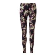 Kvinders Alma Leggings, Army Pink Paisley