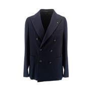 Klassisk Uld Blend Blazer Jakke