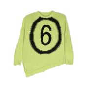 Slime Green Børnesweater