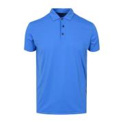 Clear Blue Tecno Wash Polo Shirt til Mænd