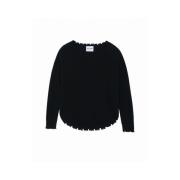 Sort Cashmere Sweater - Mela Noir