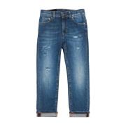 Slim-Fit Jeans med Medium Talje