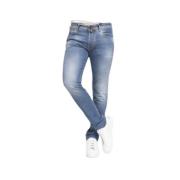 Slim Fit Faded Blue Jeans