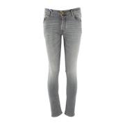 Herre Skinny Jeans, Grå, Størrelse 30