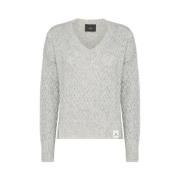 Tidløs V-hals sweater