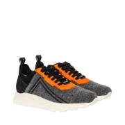 Moderne Blandede Farve Sneakers