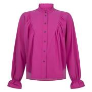 Elegant Roberta Bluse i Fuxia