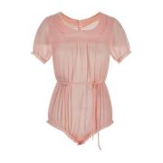 Elegant Sheer Bodysuit til kvinder