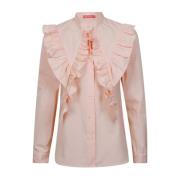 Britt Sisseck Fiona Shirt Peach Check