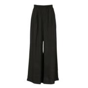 Flowy Wide Leg Elastisk Talje Bukser