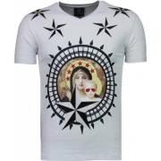 Mary Stars Rhinestone - T Shirt Herre - 5097W