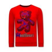 Tyk Sweater Mænd Teddy Bear - 3617