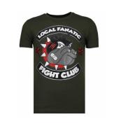 Fight Club Spike Rhinestone - Herre T-shirt - 13-6230K